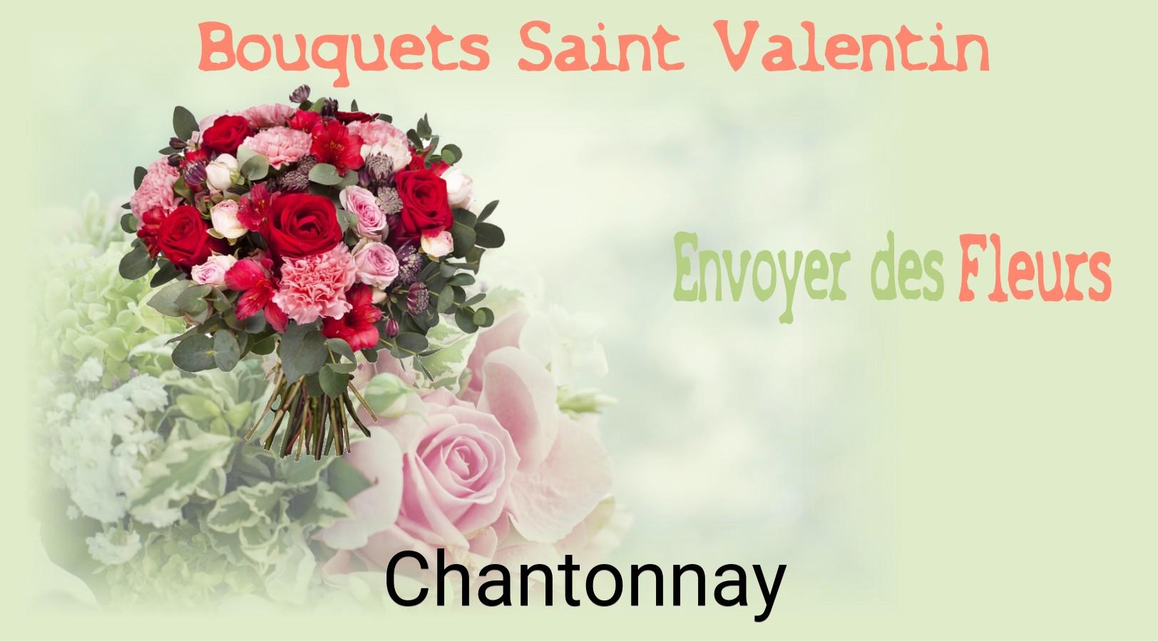 Roses de Saint-Valentin livrées à Chantonnay